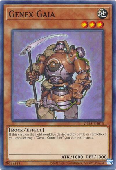 Genex Gaia (OP25-EN015) [OTS Tournament Pack 25]