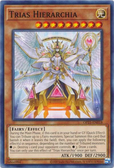 Trias Hierarchia (OP25-EN018) [OTS Tournament Pack 25]