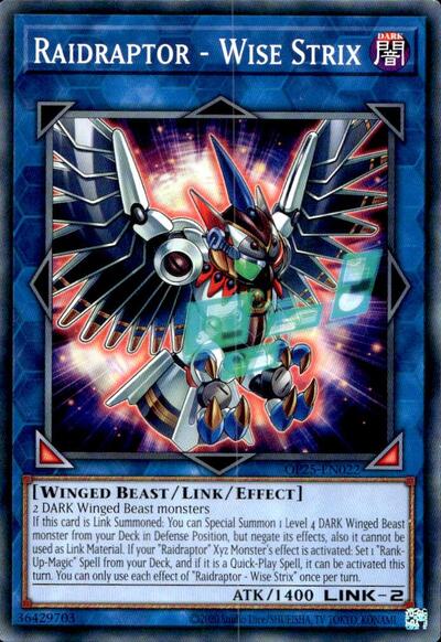 Raidraptor - Wise Strix (OP25-EN022) [OTS Tournament Pack 25]