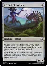 Artisan of Kozilek (Ripple Foil) (153) [Commander: Modern Horizons 3]