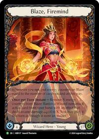 Blaze, Firemind - HER117 (HER117) [Flesh and Blood: Promo Cards]