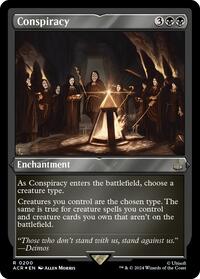 Conspiracy (Foil Etched) (200) [Universes Beyond: Assassin's Creed]