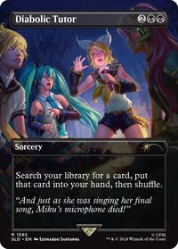 Diabolic Tutor (1592) (1592) [Secret Lair Drop Series]