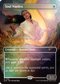 Soul Warden (Rainbow Foil) (1708) [Secret Lair Drop Series]