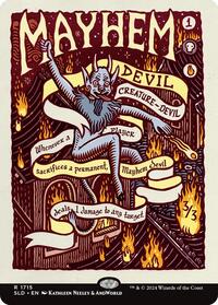 Mayhem Devil (1715) [Secret Lair Drop Series]