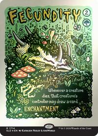 Fecundity (Rainbow Foil) (1714) [Secret Lair Drop Series]