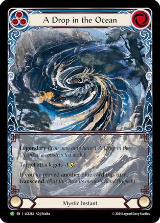 A Drop in the Ocean // Inner Chi - LGS282 (LGS282) - Flesh and Blood: Promo Cards Rainbow Foil
