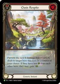 Oasis Respite (Red) - FAB231 (FAB231) [Flesh and Blood: Promo Cards]
