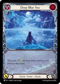 Deep Blue Sea - FAB240 (FAB240) [Flesh and Blood: Promo Cards]