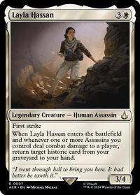Layla Hassan (7) [Universes Beyond: Assassin's Creed]
