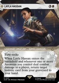 Layla Hassan (Showcase) (127) [Universes Beyond: Assassin's Creed]
