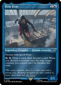 Evie Frye (Foil Etched) (192) [Universes Beyond: Assassin's Creed]