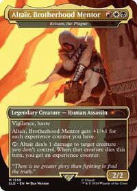 Altair, Brotherhood Mentor - Kelsien, the Plague (1558) [Secret Lair Drop Series]