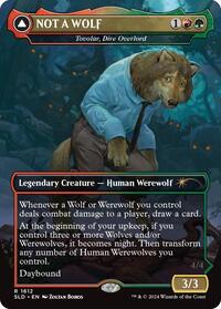 NOT A WOLF - Tovolar, Dire Overlord (1612) [Secret Lair Drop Series]