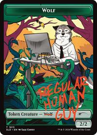 Wolf Token (1613) [Secret Lair Drop Series]