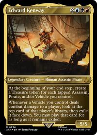 Edward Kenway (Foil Etched) (234) [Universes Beyond: Assassin's Creed]