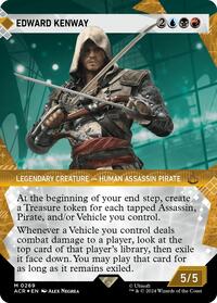 Edward Kenway (Showcase) (Textured Foil) (269) [Universes Beyond: Assassin's Creed]