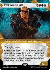 Eivor, Wolf-Kissed (Showcase) (Textured Foil) (270) [Universes Beyond: Assassin's Creed]