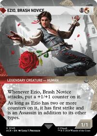 Ezio, Brash Novice (Showcase) (145) [Universes Beyond: Assassin's Creed]