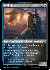 Lydia Frye (Foil Etched) (241) [Universes Beyond: Assassin's Creed]