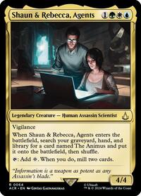 Shaun & Rebecca, Agents (64) [Universes Beyond: Assassin's Creed]