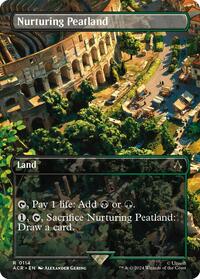 Nurturing Peatland (Borderless) (114) [Universes Beyond: Assassin's Creed]