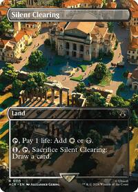 Silent Clearing (Borderless) (115) [Universes Beyond: Assassin's Creed]