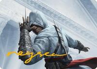 Altair Ibn-La'Ahad Art Card (Gold-Stamped Signature) (15) [Art Series: Universes Beyond: Assassin's Creed]