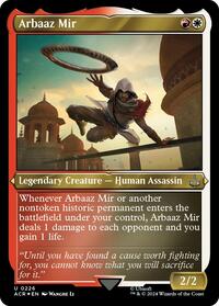 Arbaaz Mir (Foil Etched) (226) [Universes Beyond: Assassin's Creed]