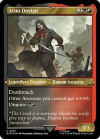 Arno Dorian (Foil Etched) (227) [Universes Beyond: Assassin's Creed]