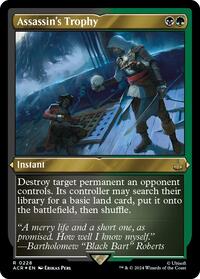 Assassin's Trophy (Foil Etched) (228) [Universes Beyond: Assassin's Creed]