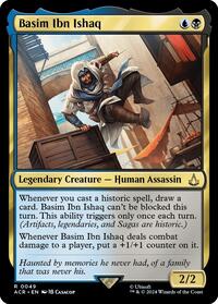 Basim Ibn Ishaq (49) [Universes Beyond: Assassin's Creed]