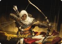 Bayek of Siwa Art Card (Gold-Stamped Signature) (16) [Art Series: Universes Beyond: Assassin's Creed]