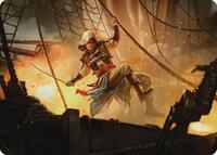 Edward Kenway Art Card (5) [Art Series: Universes Beyond: Assassin's Creed]