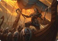 Eivor, Battle-Ready Art Card (18) [Art Series: Universes Beyond: Assassin's Creed]
