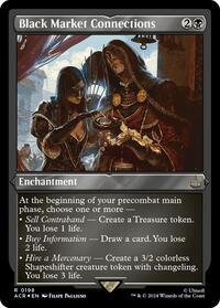 Black Market Connections (Foil Etched) (198) [Universes Beyond: Assassin's Creed]