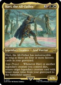 Havi, the All-Father (Foil Etched) (237) [Universes Beyond: Assassin's Creed]