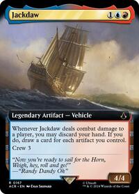 Jackdaw (Extended Art) (167) [Universes Beyond: Assassin's Creed]