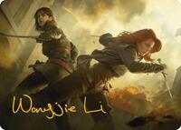 Mary Read and Anne Bonny Art Card (Gold-Stamped Signature) (7) [Art Series: Universes Beyond: Assassin's Creed]