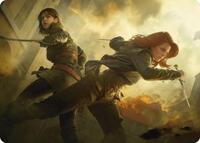Mary Read and Anne Bonny Art Card (7) [Art Series: Universes Beyond: Assassin's Creed]