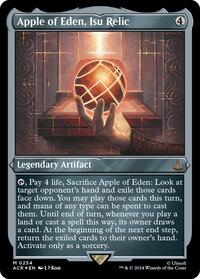 Apple of Eden, Isu Relic (Foil Etched) (254) [Universes Beyond: Assassin's Creed]