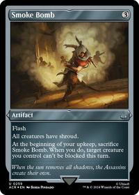 Smoke Bomb (Foil Etched) (259) [Universes Beyond: Assassin's Creed]