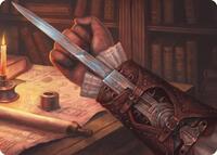 Hidden Blade Art Card (9) [Art Series: Universes Beyond: Assassin's Creed]