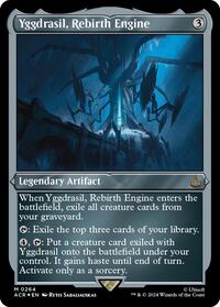 Yggdrasil, Rebirth Engine (Foil Etched) (264) [Universes Beyond: Assassin's Creed]