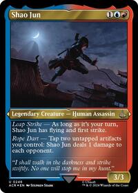Shao Jun (Foil Etched) (246) [Universes Beyond: Assassin's Creed]