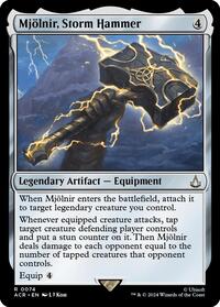 Mjolnir, Storm Hammer (74) [Universes Beyond: Assassin's Creed]