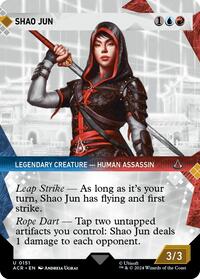 Shao Jun (Showcase) (151) [Universes Beyond: Assassin's Creed]