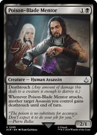 Poison-Blade Mentor (288) [Universes Beyond: Assassin's Creed]