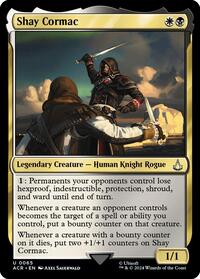 Shay Cormac (65) [Universes Beyond: Assassin's Creed]