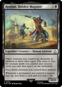 Roshan, Hidden Magister (32) [Universes Beyond: Assassin's Creed]